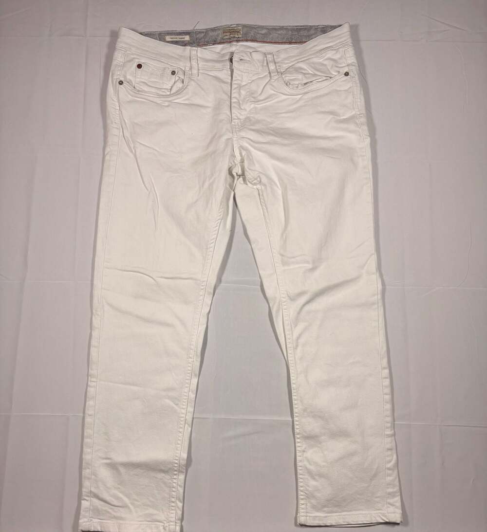 Men’s Weatherproof Vintage White Skinny Fit Jeans 32 X 30
